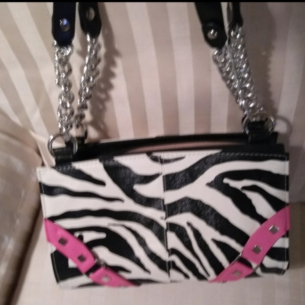 Miche 💗Fuchsia Zebra Shell - Picture 4 of 5